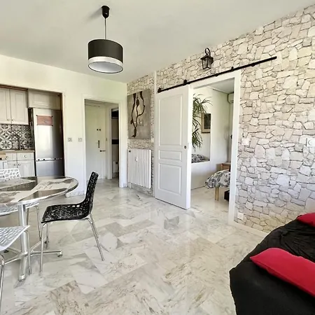 Bright 31m2 Flowered Terrace Near Croisette Apartment *