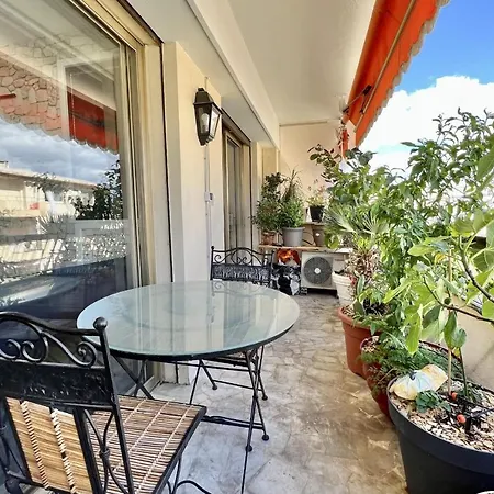 Bright 31m2 Flowered Terrace Near Croisette * Cannes