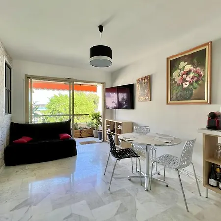 Bright 31m2 Flowered Terrace Near Croisette Apartment *