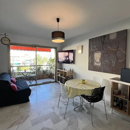 Apartment Bright 31m2 Flowered Terrace Near Croisette *